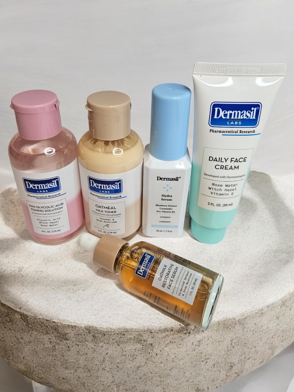 🌱DERMASIL COMPLETE HYDRATION & SOOTHE SKINCARE ESSENTIALS 5-PIECES